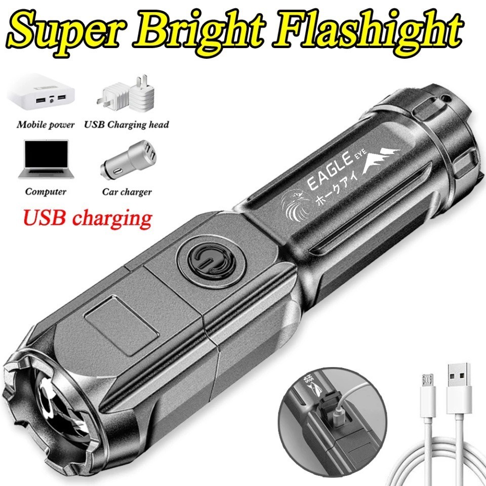 Jual COD & READY STOK SENTER SWAT LED 36W / SENTER LED POLICE ...