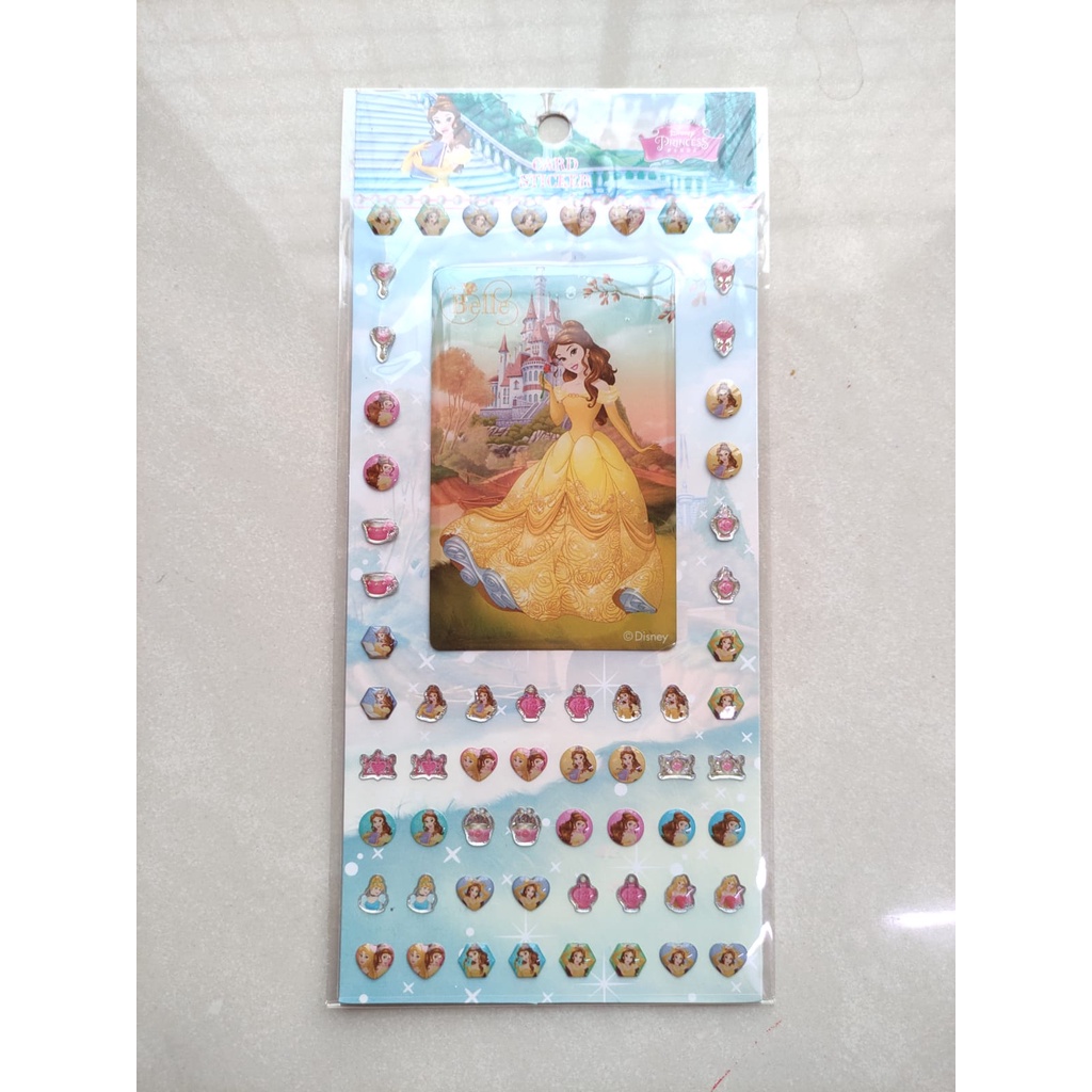 Jual Stiker Sticker Tempel Princess Aurora Cinderella Snow White Belle ...