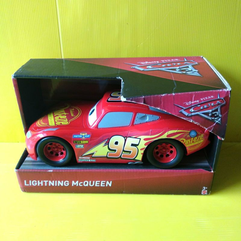 Jual Disney Pixar Cars 3 Lightning Mcqueen ukuran besar No 01 | Shopee ...