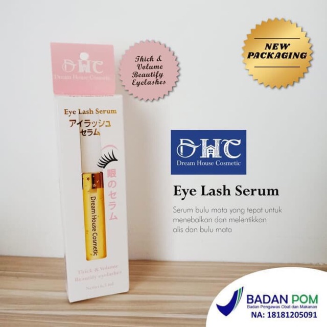 Jual Dhc Dream House Cosmetic Eyelash Serum Serum Bulu Mata Shopee