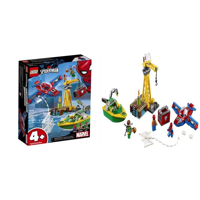 Jual LEGO 76134 SUPER HEROES SPIDERMAN DOC OCK DIAMOND HEIST | Shopee ...