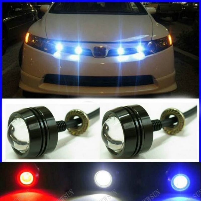 Jual Lampu Led Mata Elang Koto Motor Mobil Dc Volt Shopee Indonesia