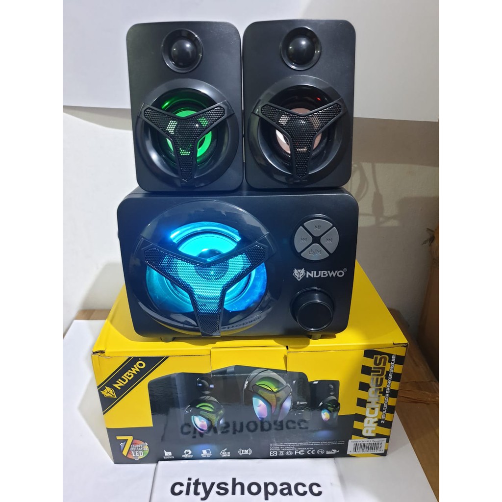 Jual Speaker Bluetooth Nubwo NSBF01 / Nubwo NSBF10 USB Powered 7
