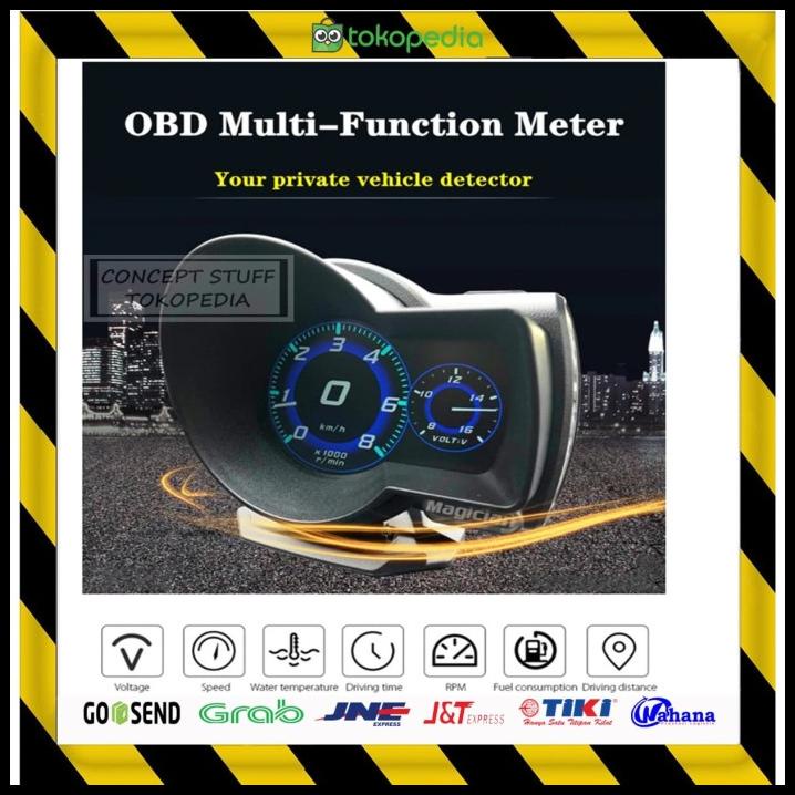 Jual Obd Head Up Display Speedometer Digital Gauge Not Devi Greddy ...