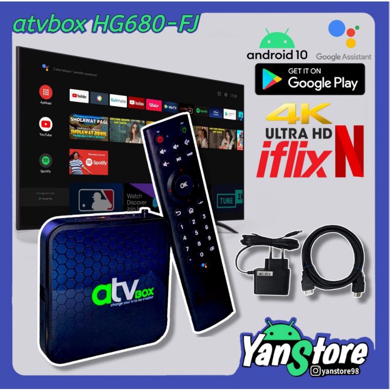 Jual Android Tv Box Stb Unlock Root K Full Aplikasi Bergaransi Shopee Indonesia