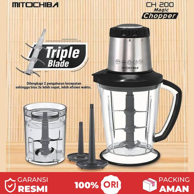 Jual Mitochiba Chopper Ch 200 Mito Ch200 Chopper Blender Garansi Resmi Shopee Indonesia 1016