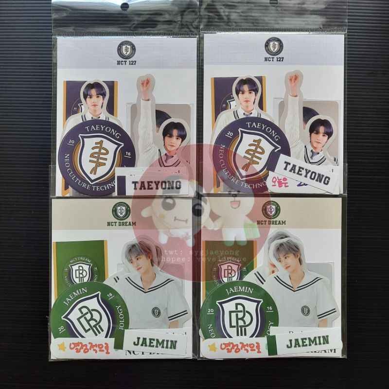 Jual NCT & WAYV BACK TO SCHOOL MD (READY: LUGGAGE STICKER + PC ...