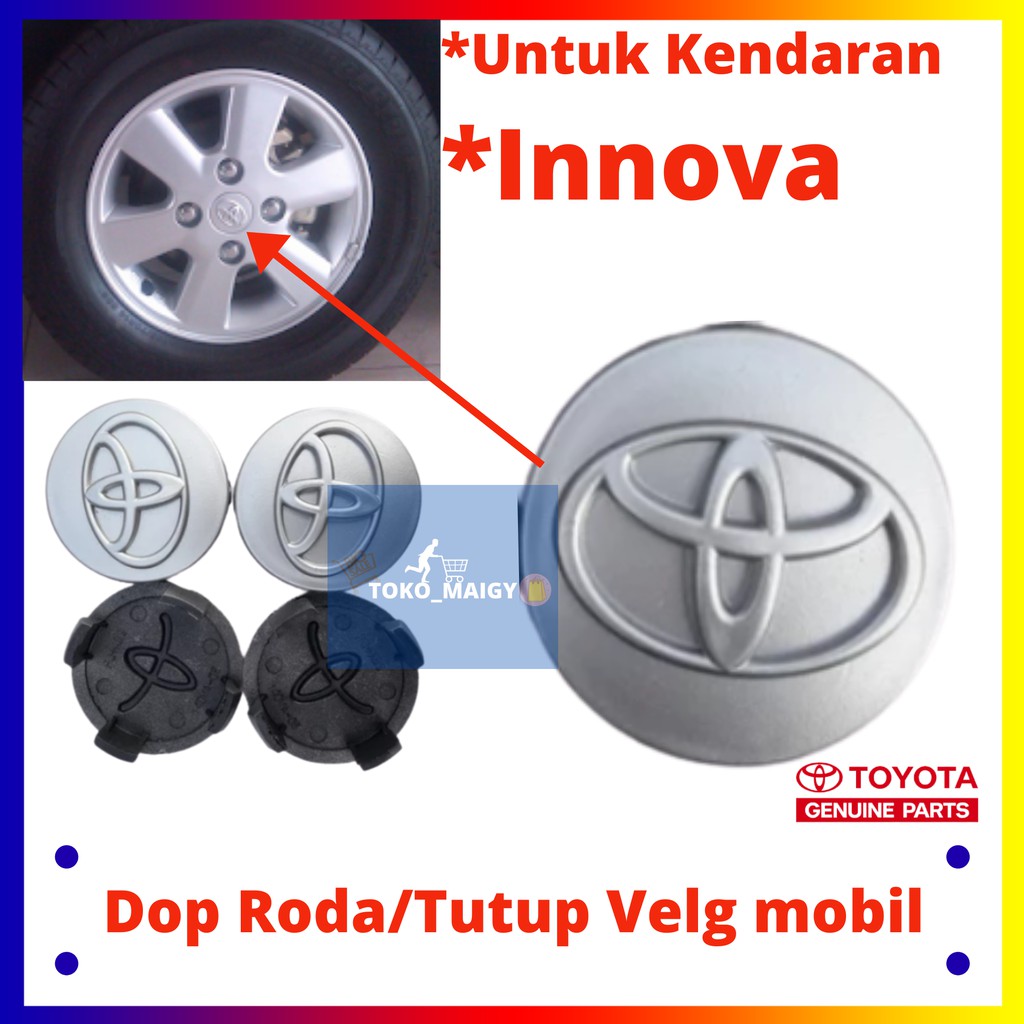 Jual Dop Roda Innova/ Tutup Velg Innova | Shopee Indonesia
