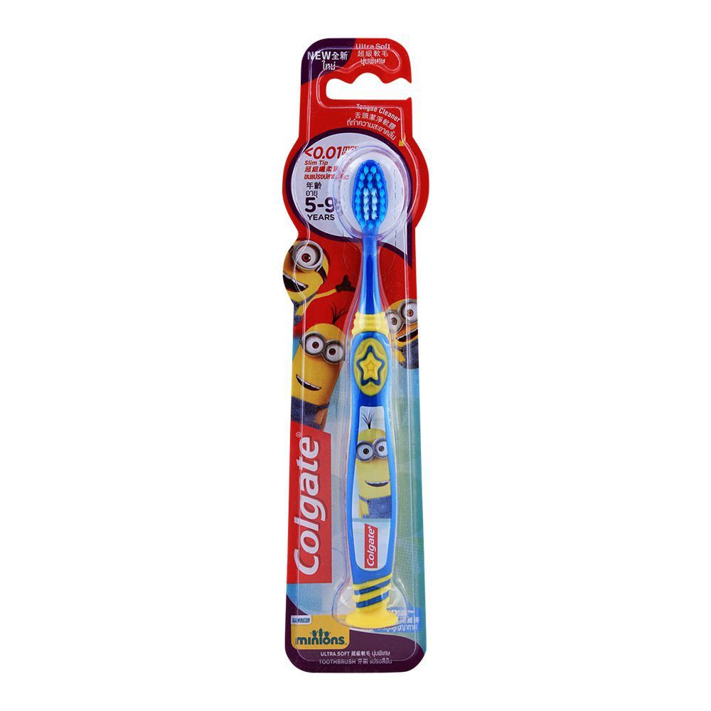 Jual COLGATE TOOTHBRUSH MINIONS 5-9 YEARS //MILKMART | Shopee Indonesia