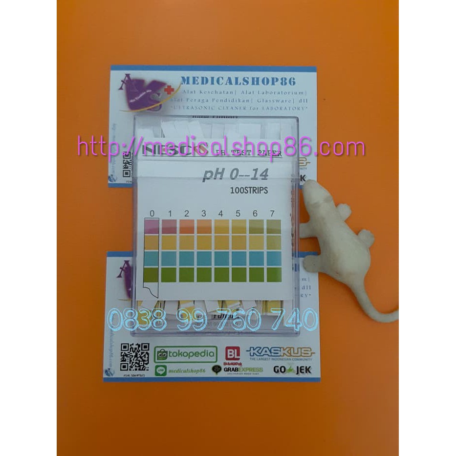 Jual pH PAPER 014 / Kertas pH 014 / pH Indicator Universal 014