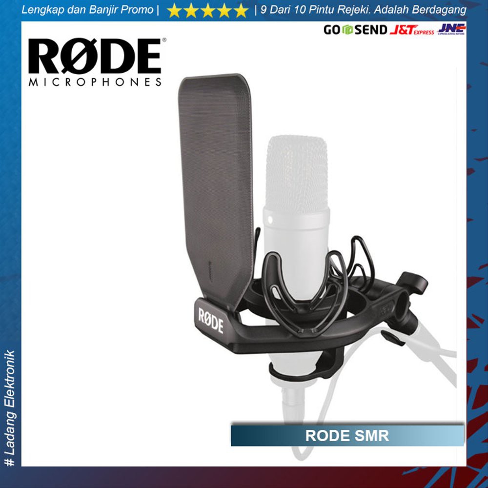 Jual Rode SMR shock mount Large Diaphragm Condenser Mics lop9344 ...