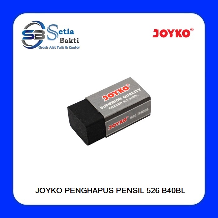 Jual Joyko Penghapus Pensil Hitam Kecil 526 B40bl 1 Pcs Shopee