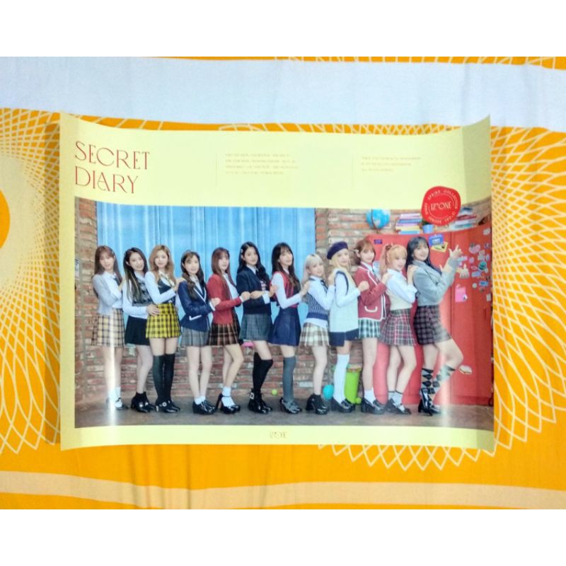 Jual IZ*ONE IZONE Poster Spring Collection Secret Diary ( Photobook ...