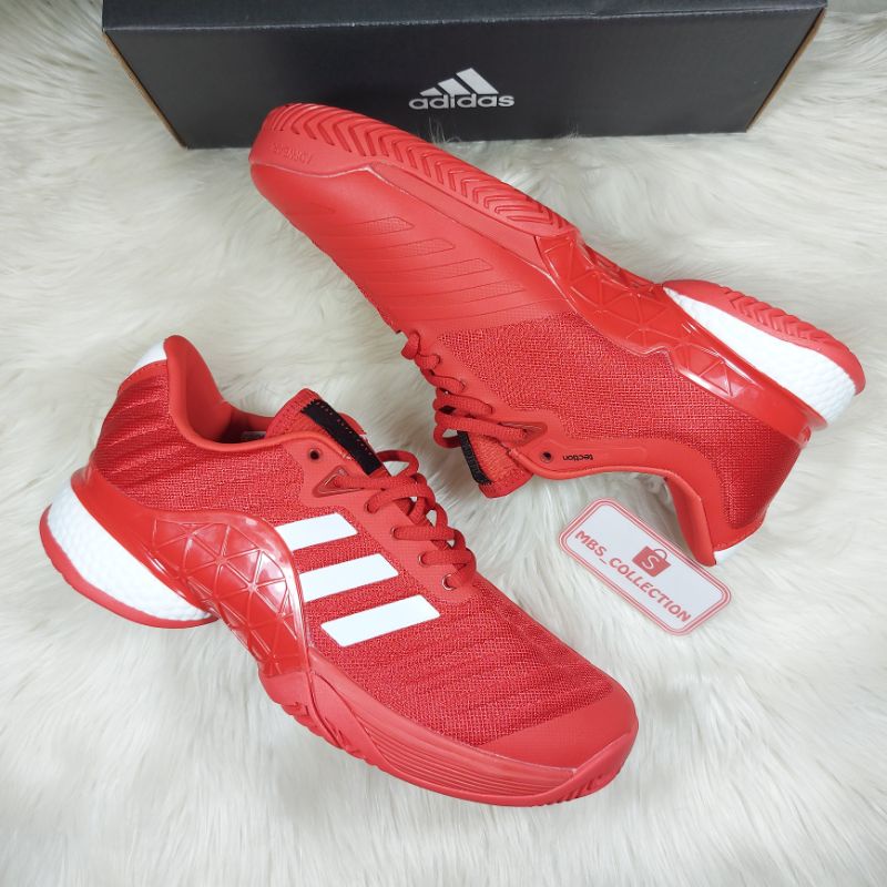 Adidas barricade shop boost 2018 red