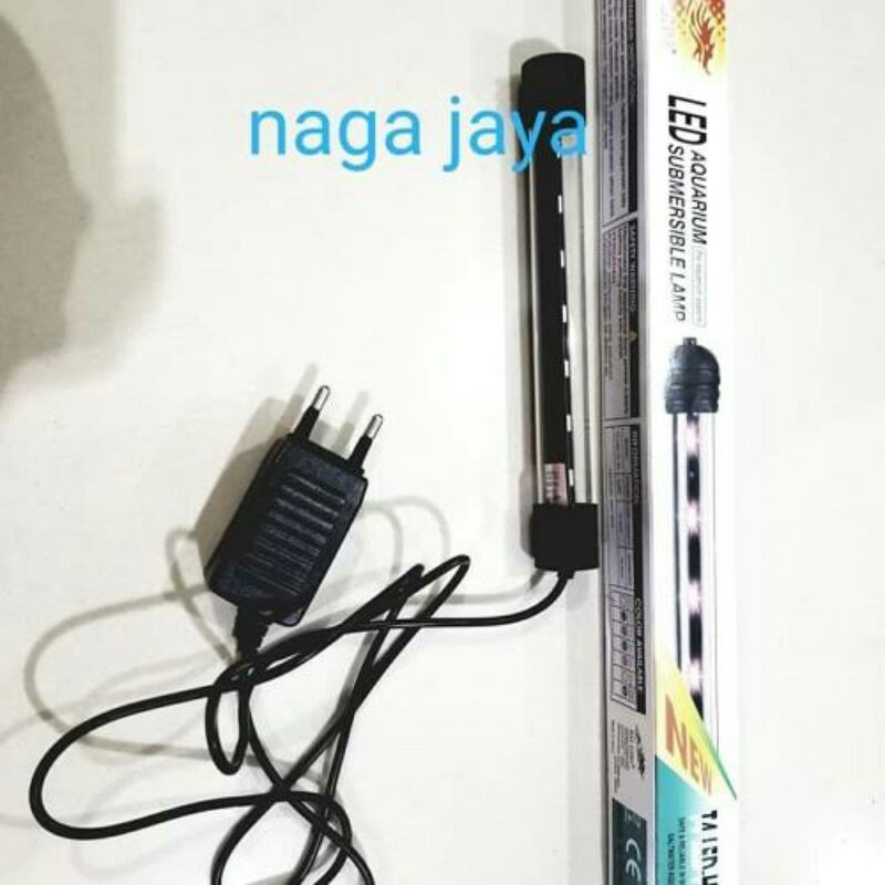 Jual Lampu Celup Aquarium T4 Led 60 Cm 3 Warna Packing Pipa Pvc Shopee Indonesia 5102