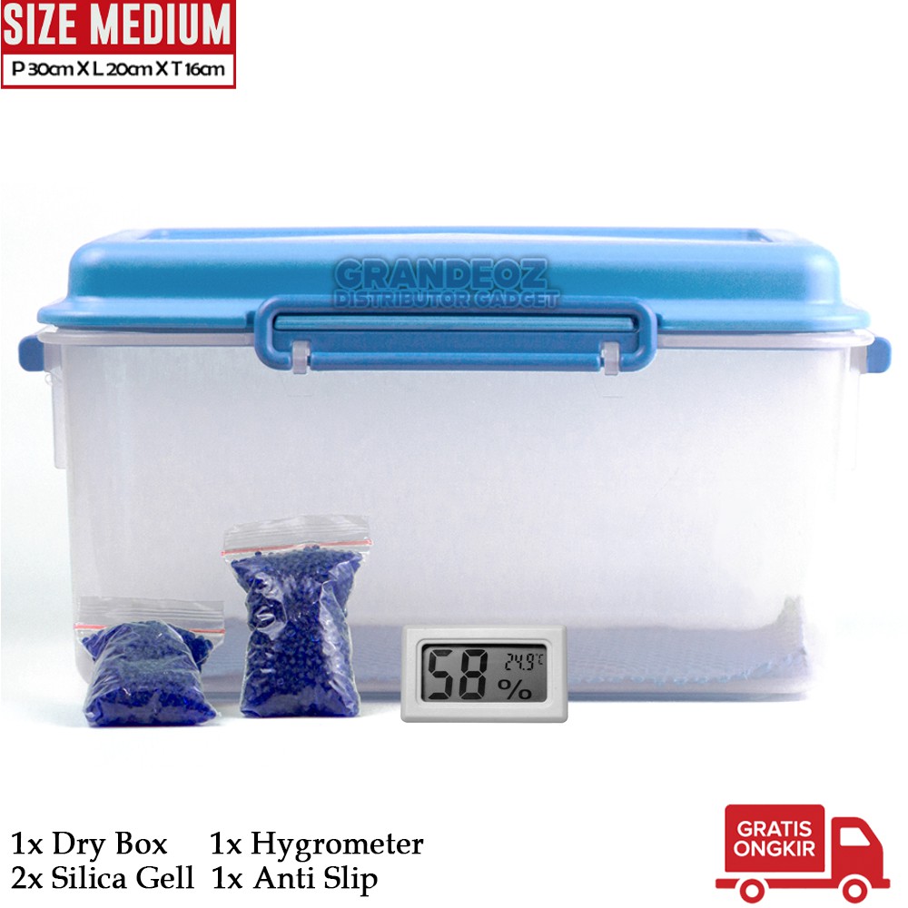 Jual DRY BOX KAMERA MEDIUM DryBox Kotak Anti Jamur Fog Lensa DSLR