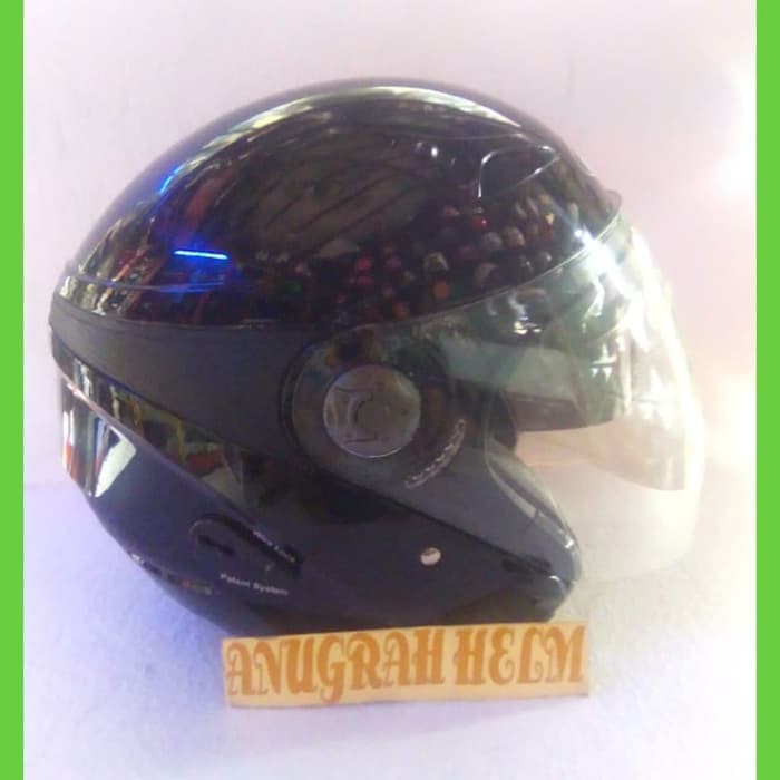 Jual helm mds zarra hitam Shopee Indonesia