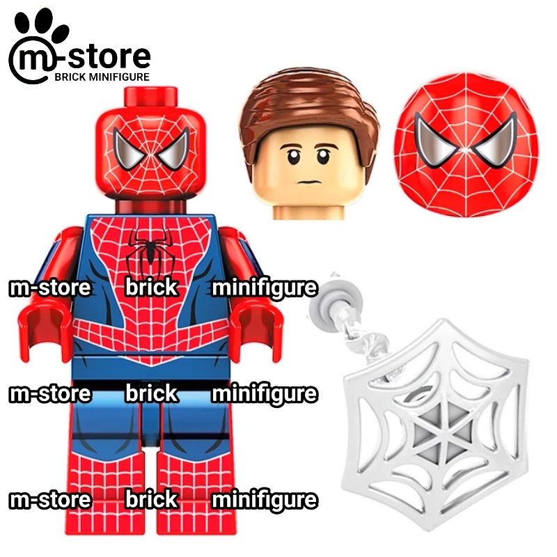 Jual brick spider-man spiderman spider man tobey maguire sam raimi mini ...