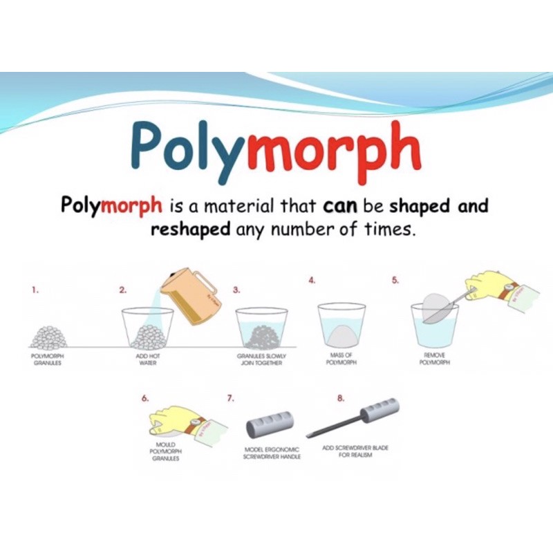 Jual Polymorph Thermoplastic Beads Instamorph DIY Moulding Plastic ...