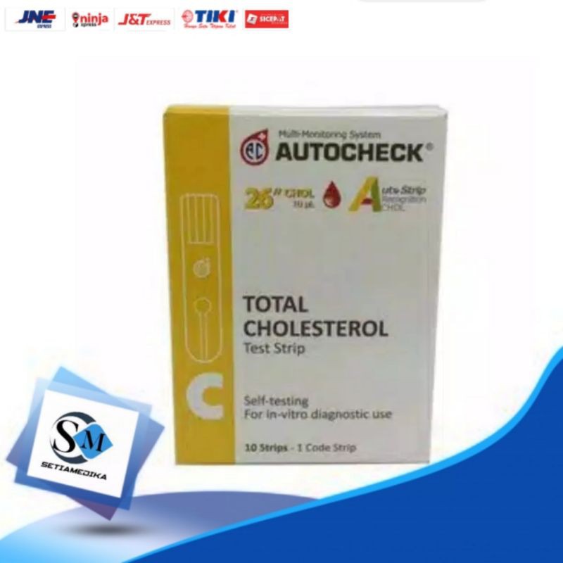 Jual Strip autocheck kolesterol isi 10pcs | Shopee Indonesia