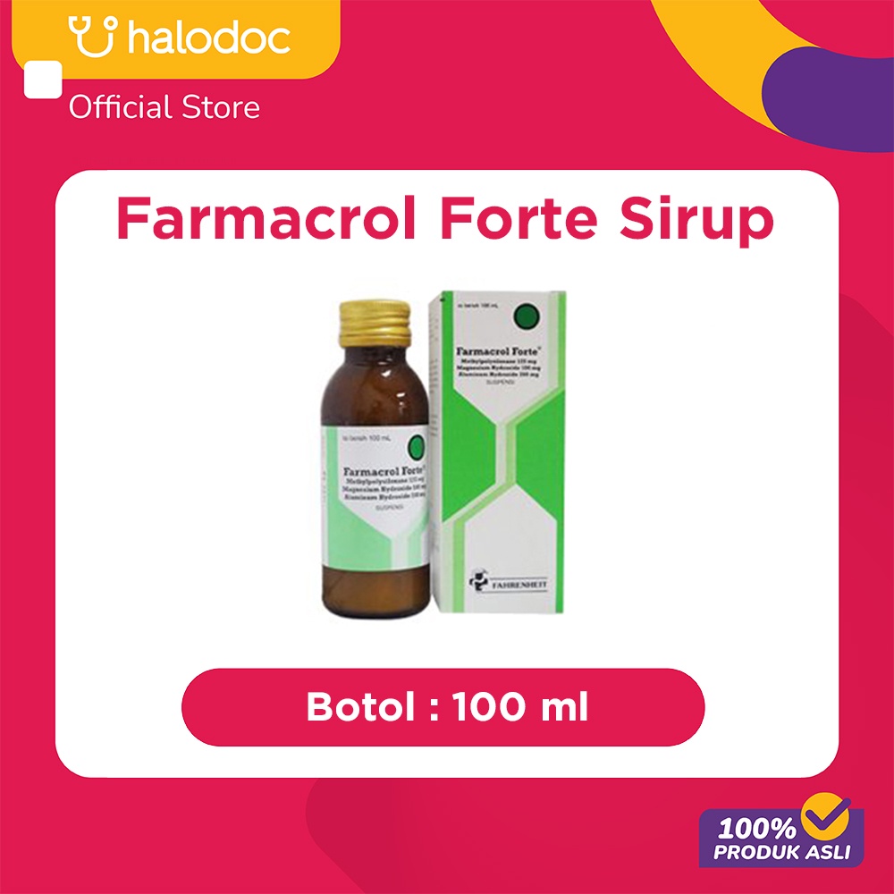 Jual Farmacrol Forte Sirup 100 Ml Shopee Indonesia