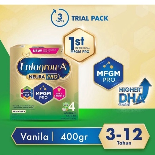 Jual MEAD JOHNSON Enfagrow A+ 4 Vanila 400 gr Susu Formula Pertumbuhan