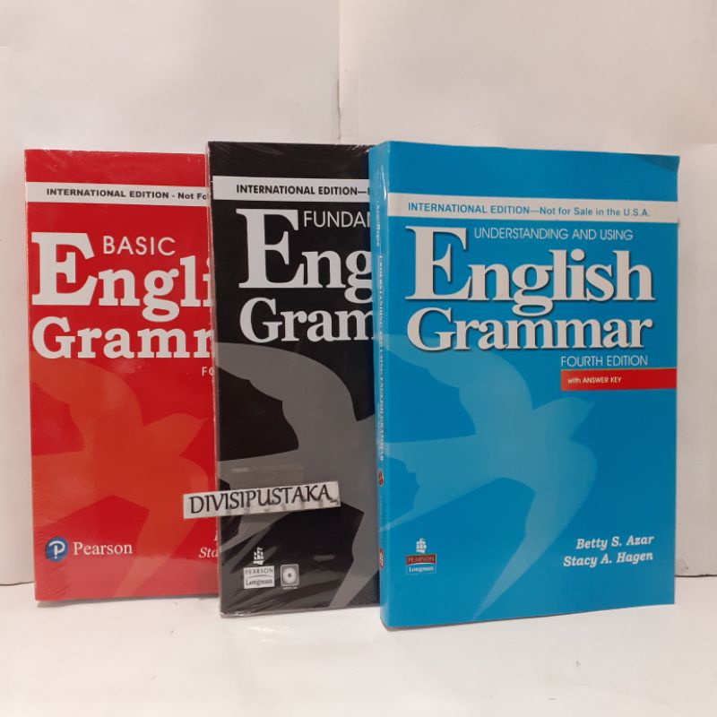 Jual Paket 3 Buku Basic, Fundamental, Understanding English Grammar ...