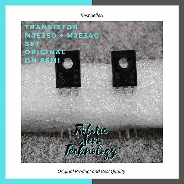 MJE340 + MJE350 Power Transistor Pair (1 Set) - New, Free Shipping