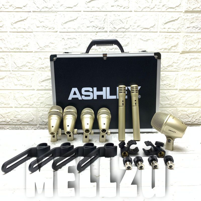 Jual Mic Drum Ashley Drum168 Kit Drum 168 Original Product | Shopee ...