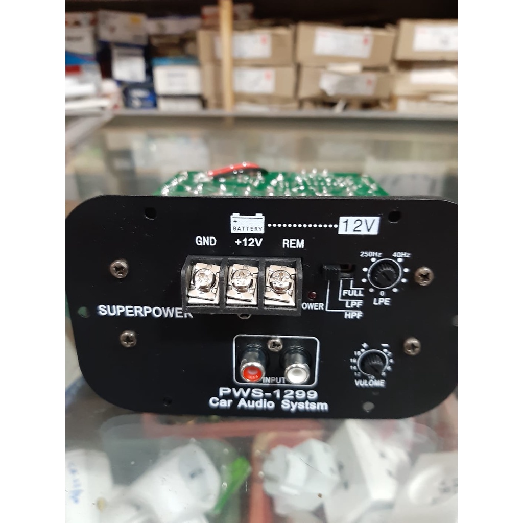 Jual kit bass tube subwoofer amplifier 12 volt murah dan berkualitas 300Watt Shopee Indonesia