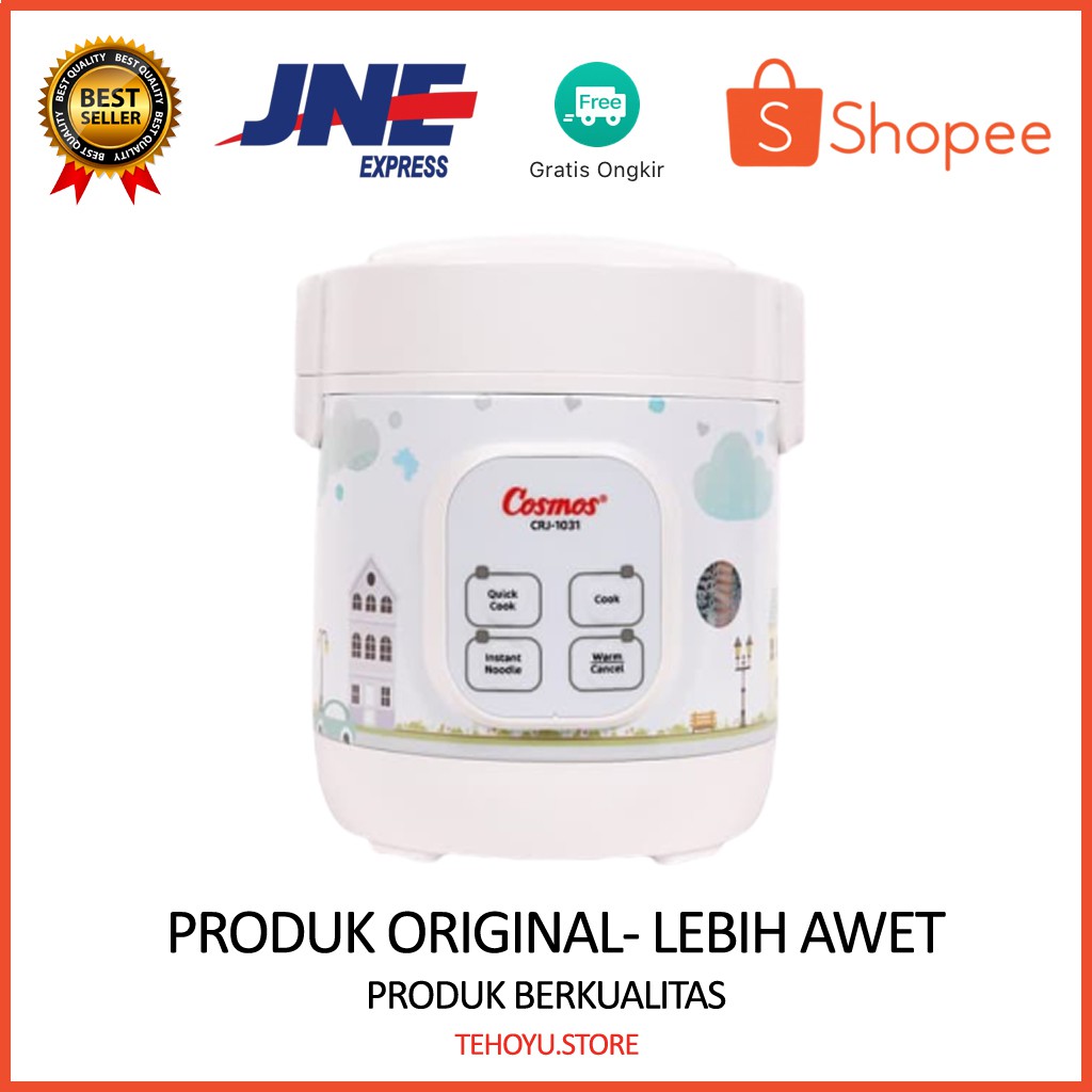 Jual COSMOS Mini Digital Rice Cooker 4 in 1 CRJ1031 E8D8 Shopee