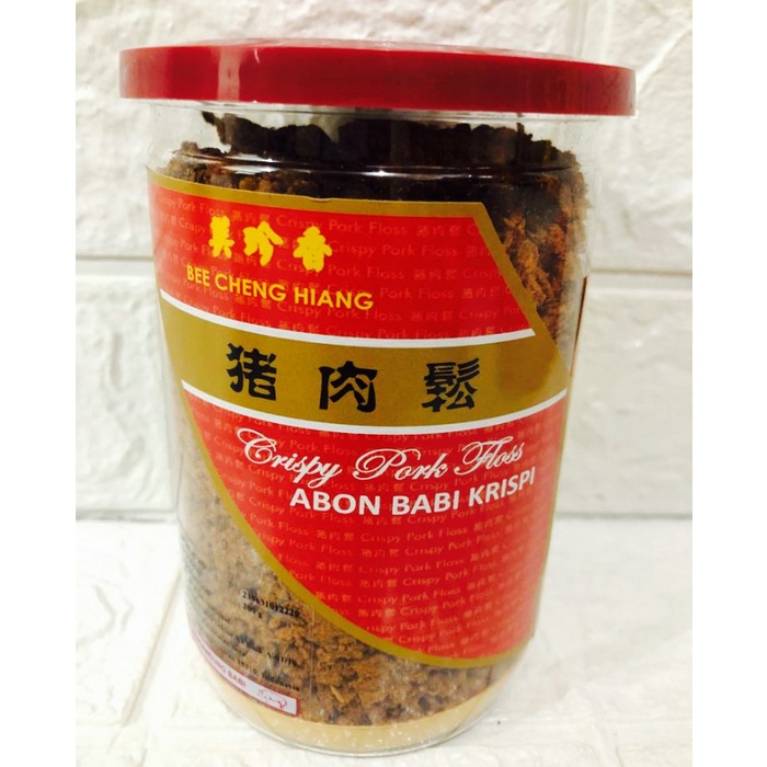 Jual BEE CHENG HIANG CRISPY PORK FLOSS ABON BABI KHAS SINGAPORE 200GR