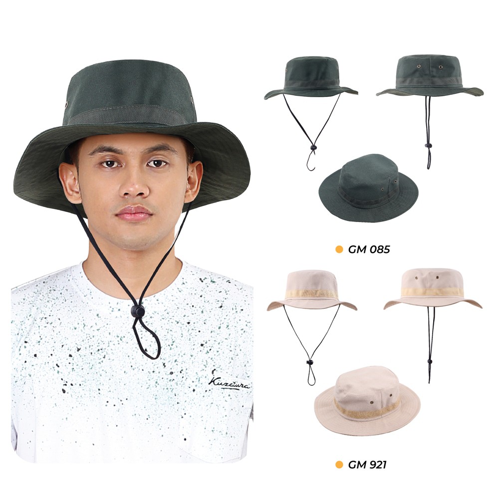 Jual Topi Bucket Rimba / Topi Gunung / Rimba Hat / Topi Hiking / Topi ...