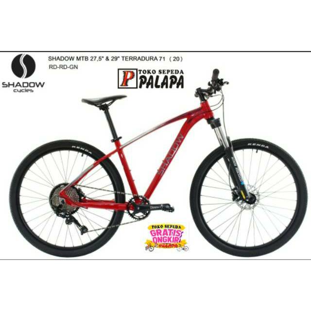 Jual MTB 29 SHADOW Terradura 7.1 13 Speed Sepeda Gunung By United Shopee Indonesia