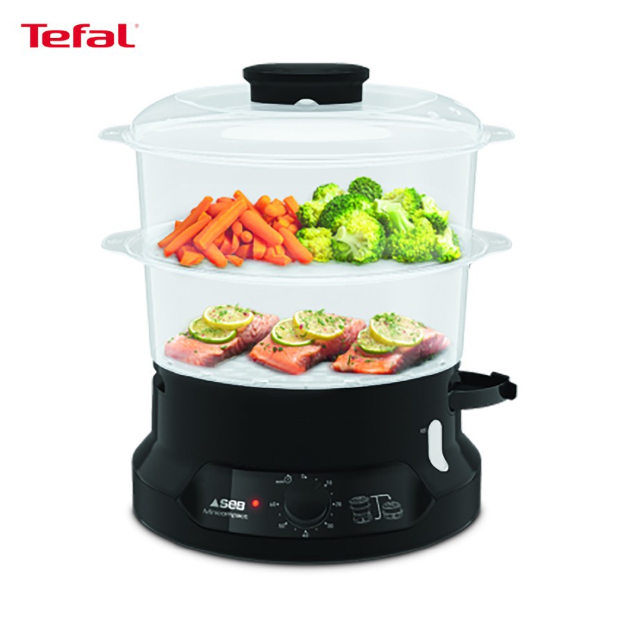 Jual TEFAL FOOD STEAMER VC139810 MINI COMPACT PENGUKUS MAKANAN
