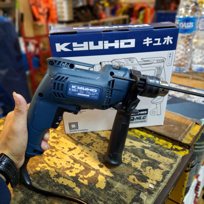 Jual Mesin Bor Kyuho K I Mm Mesin Bor Tangan Kyuho Mm Impact Drill Mm Kyuhp Shopee