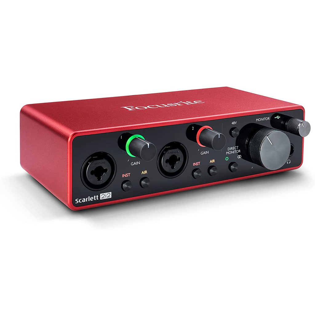 Jual Audio Interface Focusrite Scarlett 2i2 Shopee Indonesia