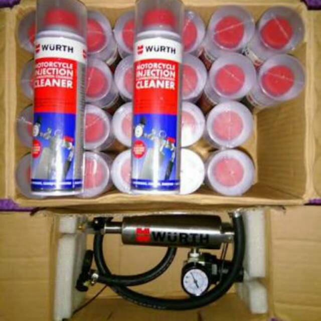 Jual Paket Dus Injector Cleaner Wurth Chamber Dan Alat Injeksi Shopee Indonesia