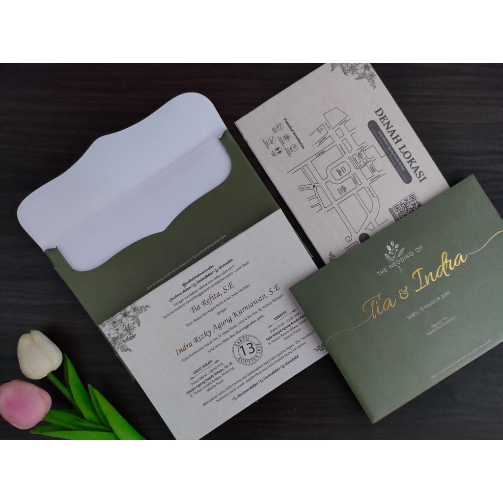 Jual Undangan Pernikahan Hard Cover | Shopee Indonesia
