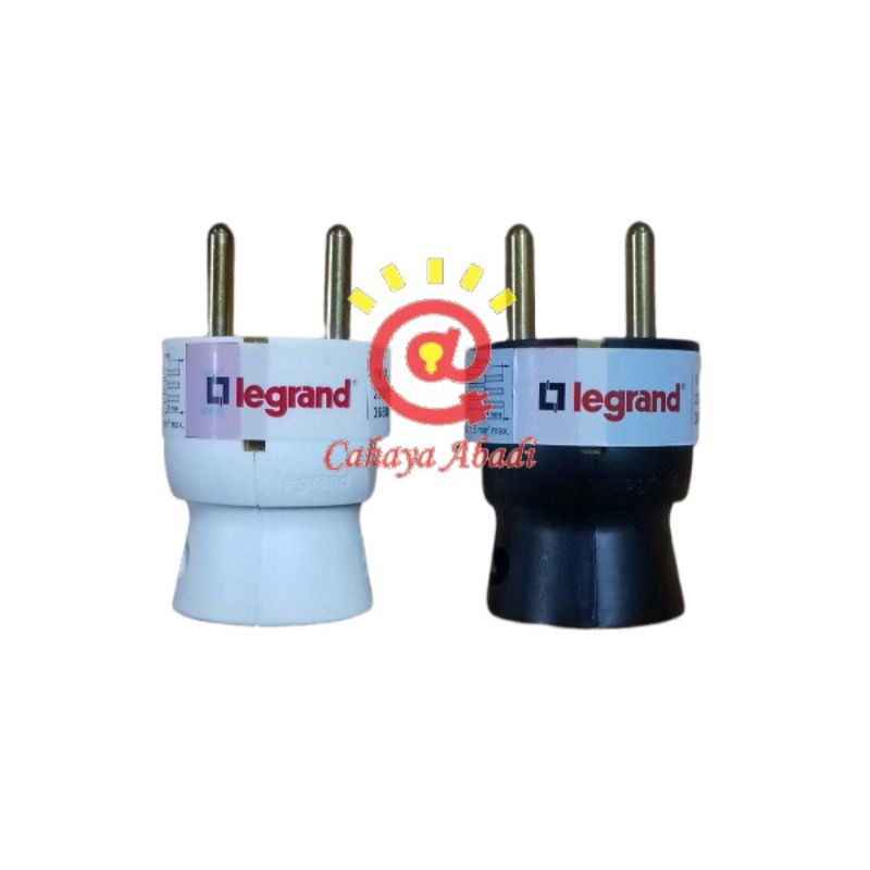Jual Legrand Steker Kabel Samping Steker Plug 16A Putih Hitam | Shopee ...