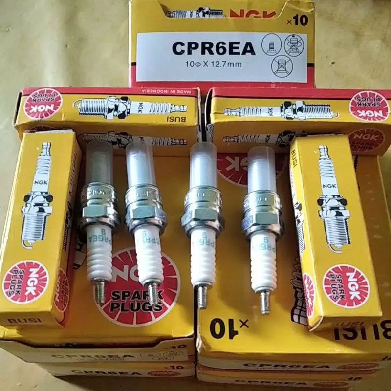 Jual BUSI NGK CPR6EA-9 CPR6 Yamaha Jupiter MX Vixion Honda Supra X 125 ...