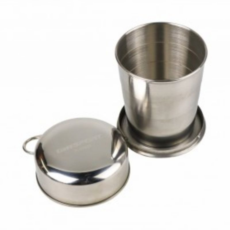 Jual Gelas Lipat Gantungan Kunci Camping Folded Cup 140Ml | Shopee ...