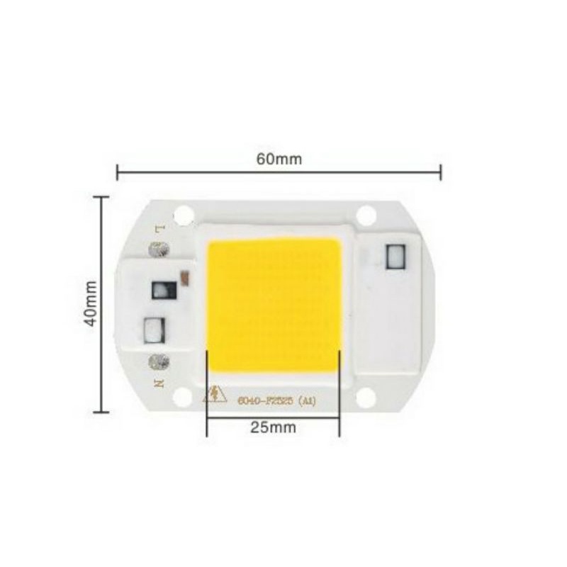 Jual Direct 220 V LED 20W COB 220V 20 W Warm White Langsung Tanpa ...