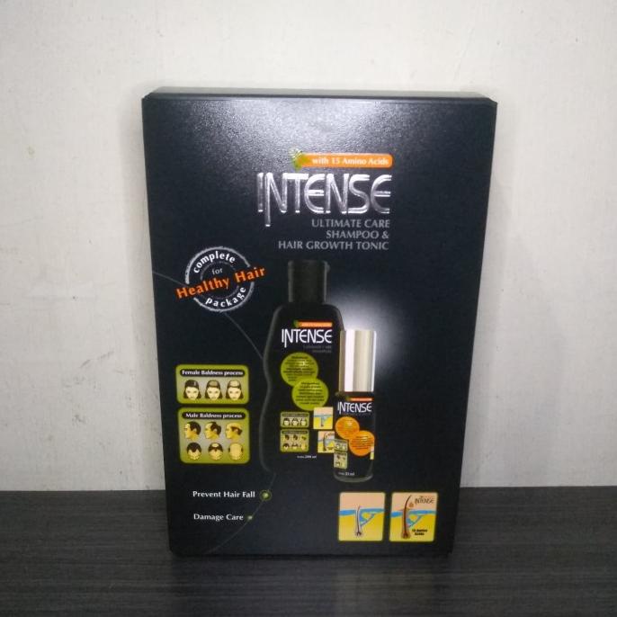 Jual Intense Ultimate Care Shampo & Hair Growth Tonic Shopee Indonesia