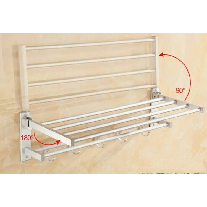 Jual Rak Handuk Alumunium Minimalis Modern / Gantungan Handuk | Shopee ...