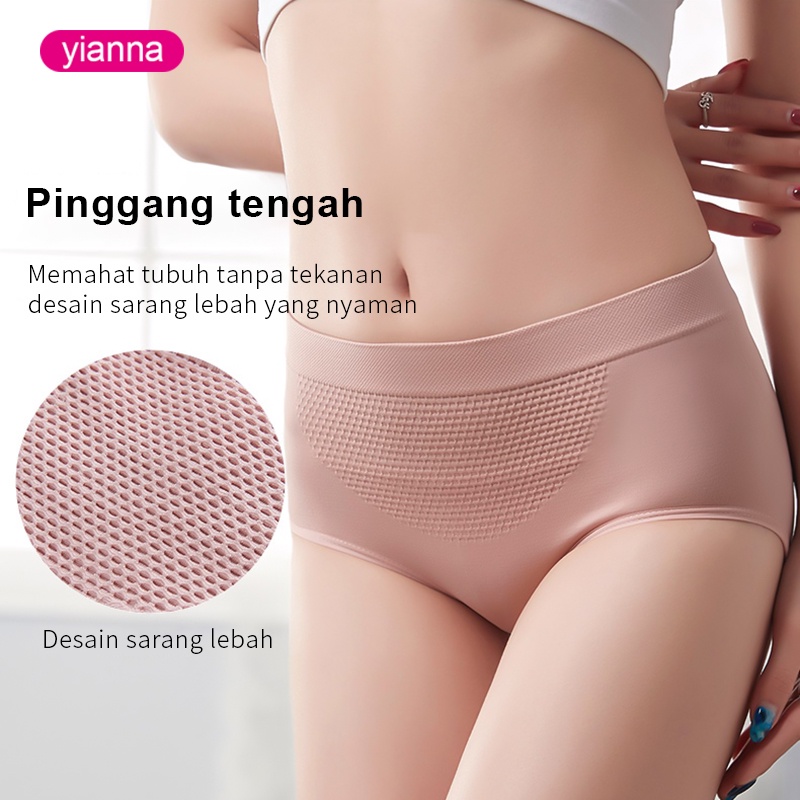 NEW LADY UNDERWEAR Seluar Dalam Wanita Bahan Cotton Jenis Thongs