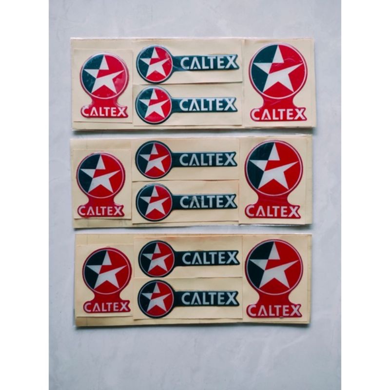 Jual Emblem Caltex Logo Caltex Sticker Caltex Striping Caltex | Shopee ...