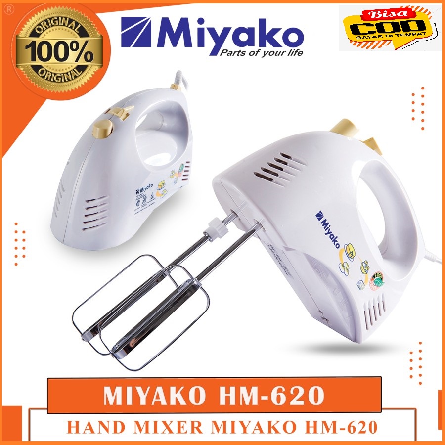 Jual MIXER MIYAKO HM620 / HAND MIXER MIYAKO HM 620 PENGADUK KUE