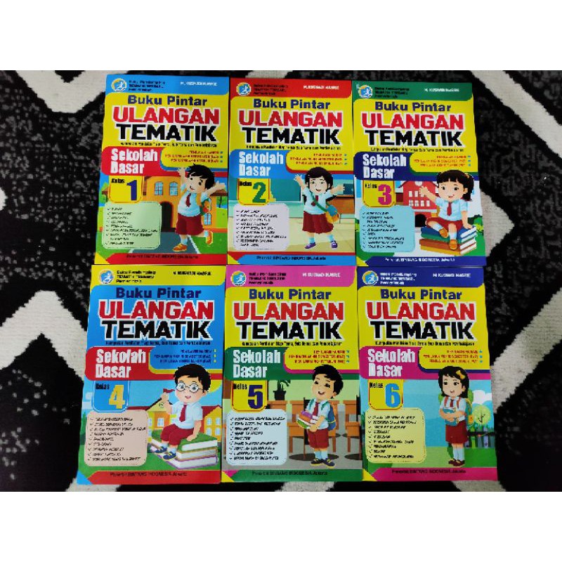 Jual Buku Pintar Ulangan Tematik Shopee Indonesia