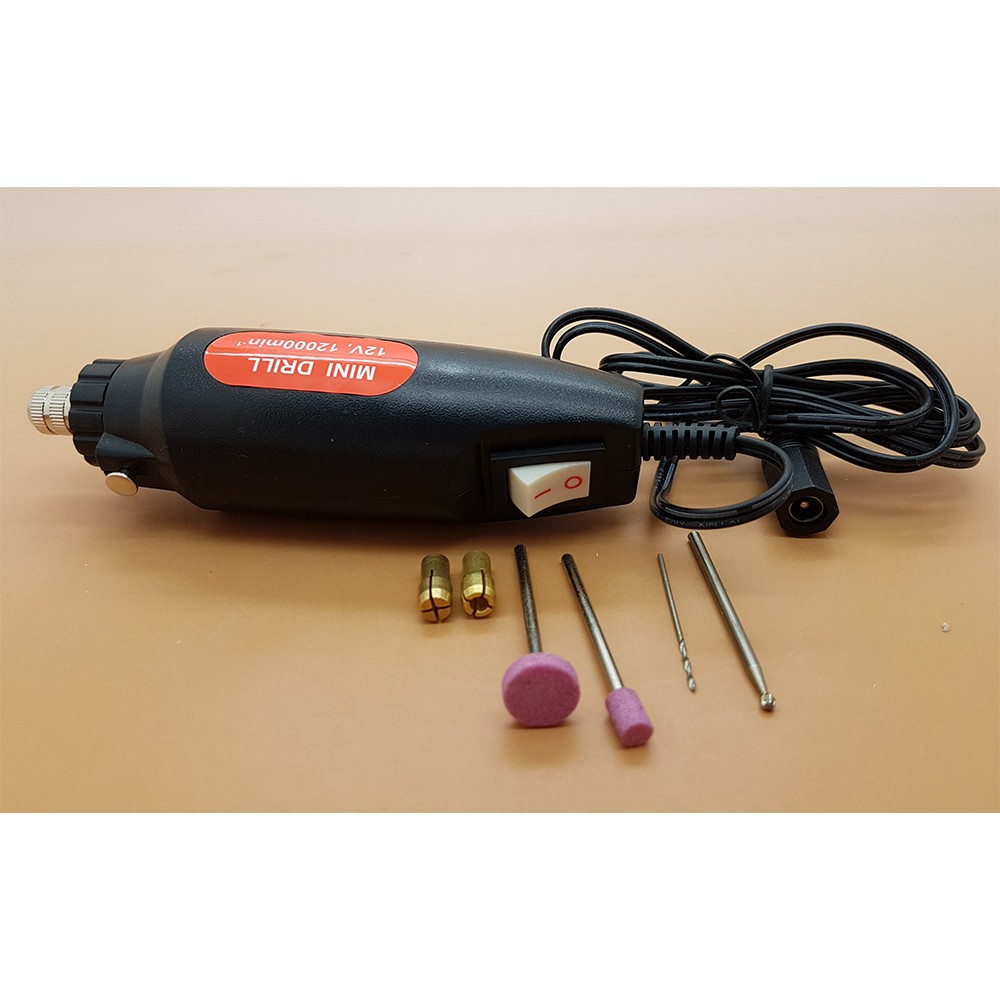 Jual Mini drill grinder mini rotary 12000rpm 12v DC Shopee